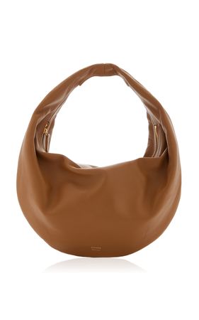 Olivia Medium Leather Hobo Bag By Khaite | Moda Operandi