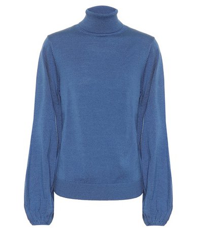 Diane wool-blend turtleneck sweater