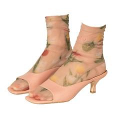 pastel pink heels