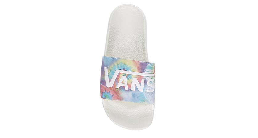 Tie-dye Vans Womens Slide-one Sandal | Sandals | Off Broadway Shoes