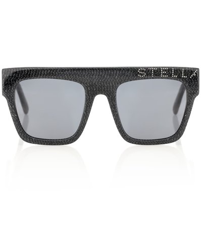 Logo Square Sunglasses - Stella McCartney | Mytheresa