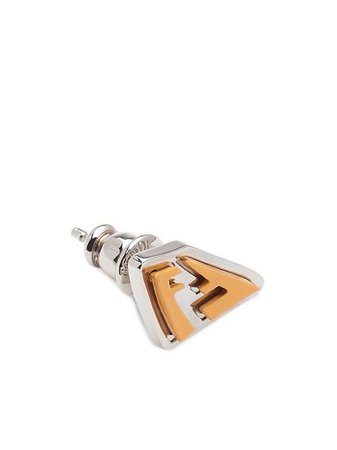 Shop Fendi FF mono square earring with Express Delivery - FARFETCH