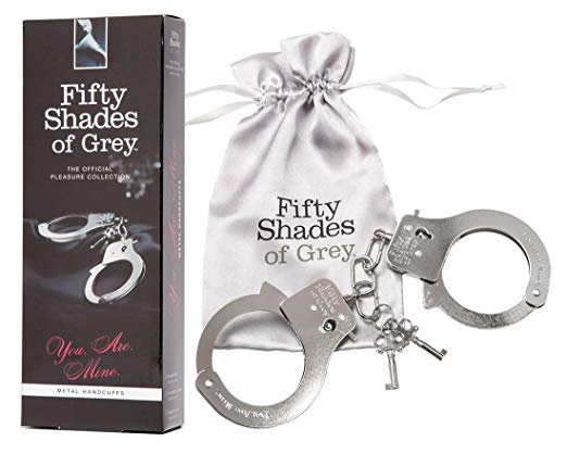 Amazon.com: Fifty Shades Of Grey You are Mine Metal Handcuffs: Health & Personal Care