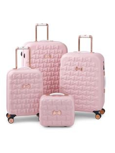 $299 - $459 Vintage Look Spinner Luggage & Carry On Travel Bag Set (3 styles)