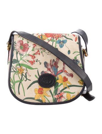 Gucci Vintage Flora Bag - Handbags - GUC233882 | The RealReal