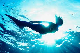 dark mermaid swimming - Google Search