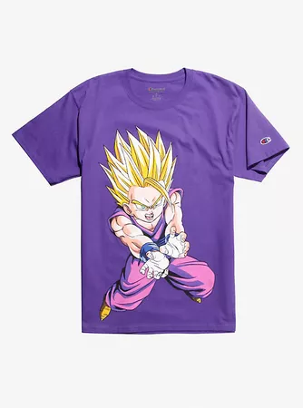 Dragon Ball Z Son Gohan Purple Champion T-Shirt