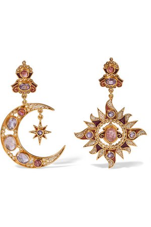 Percossi Papi | Sun & Moon earrings