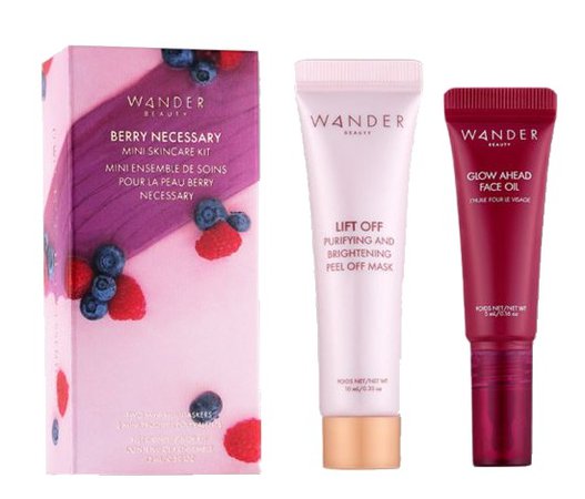 Wander Beauty - Berry Necessary Mini Skincare Kit