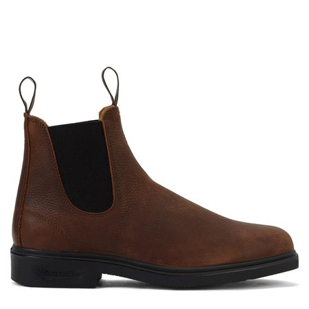 1313 Chisel Toe Chelsea Boots in Brown | Little Burgundy