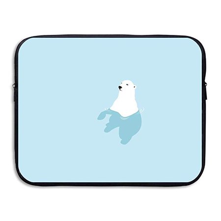 Amazon.com: Laptop Sleeve, Polar Bear Swimming 13 Inch 15 Inch Laptop Sleeve, Water Repellent Universal Portable Computer Liner Case Laptop Sleeves Notebook Bag Cover For Women Men: Sports & Outdoors