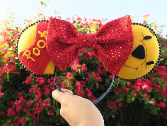 Pooh Mickey ears