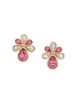 YSL flower earrings