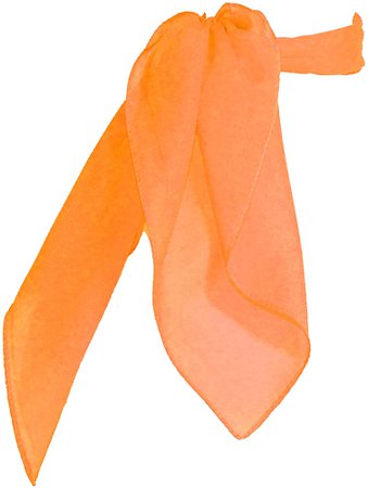 Amazon.com: Sheer Chiffon Scarf Vintage Style Accessory for Women and Children, Orange: Clothing