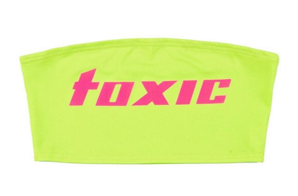 TOXIC Neon Boob Tube