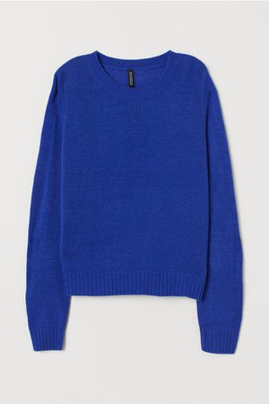 Knit Sweater - Cornflower blue - | H&M US