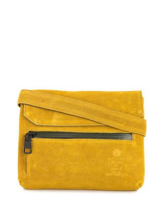 As2Ov Flap Shoulder Bag 09175355 Yellow | Farfetch