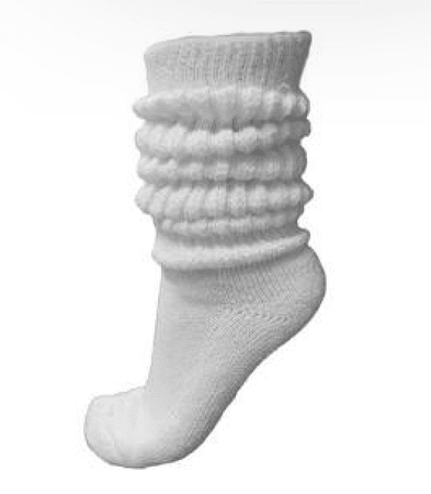 scrunch socks - rolled up socks