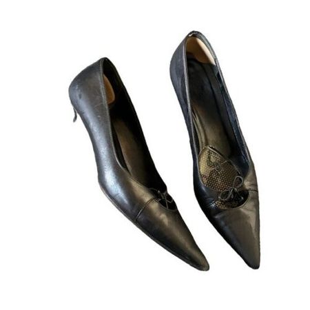 Gucci Black Kitten Heels, size 7.5 | eBay