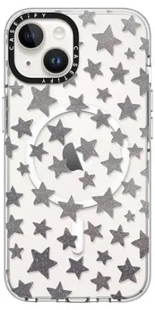 silver star casetify phone case