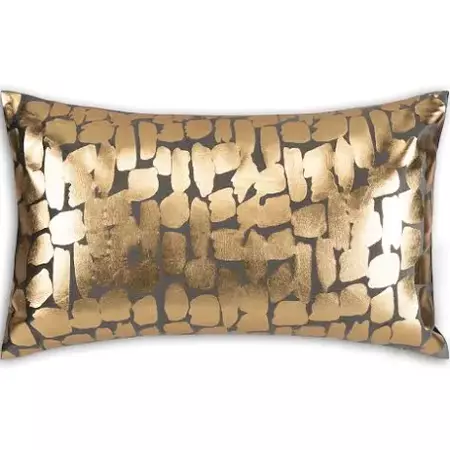 black and gold lumbar pillow - Google Search