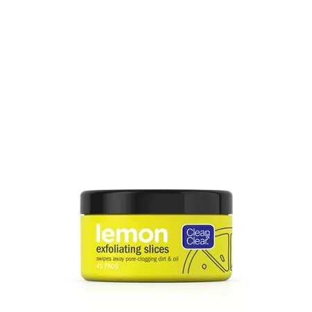 Clean & Clear Lemon Exfoliating Facial Pads With Vitamin C - 45ct : Target