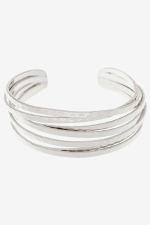 Buy Mint Velvet Silver Stacked Bangle Bracelet from the Next UK online shop