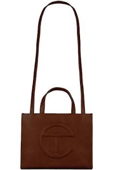 brown telfar bag