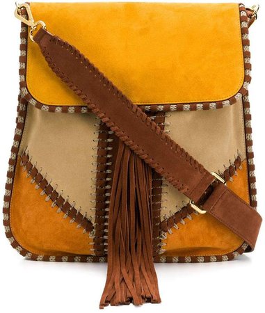 tassel detail saddle bag