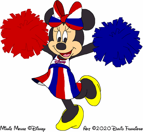 Cheerleader Minnie Mouse by tpirman1982 on DeviantArt