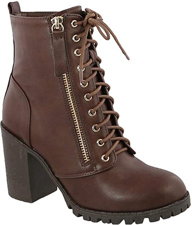 Amazon.com | MVE Shoes Women's Soda Easy Slip On Ankle Boots | Ankle & Bootie