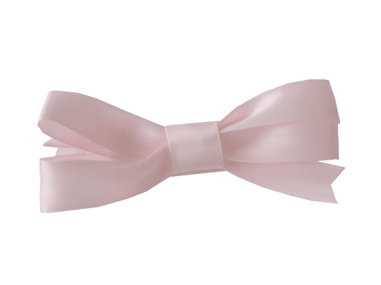 small pink bow