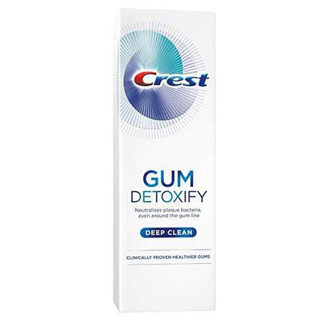 Amazon.com: Crest Gum Detoxify Deep Clean Toothpaste, 4.1 Ounce: Beauty