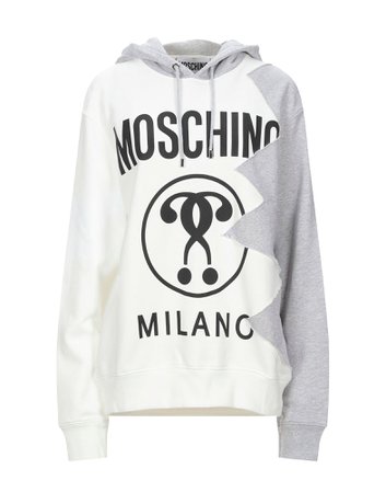 Moschino Hooded Sweatshirt - Women Moschino Hooded Sweatshirts online on YOOX United States - 12316738DD