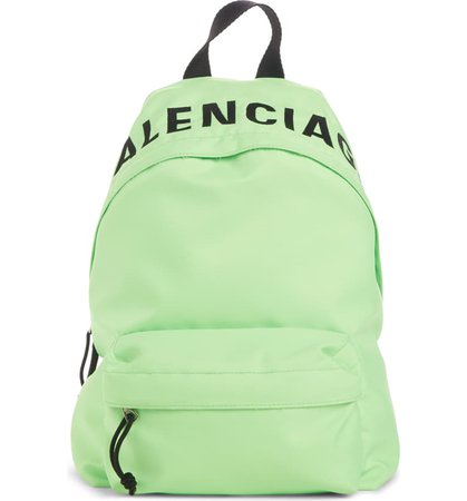 Balenciaga Logo Canvas Backpack | Nordstrom