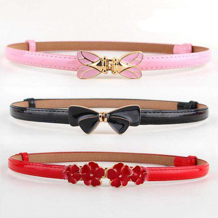 HOT-Belt-Adjustable-waist-belts-Pink-enamel-bow-strap-belt-flower-Cicada-buckle-gold-plated-adjust_1200x1200.jpg (790×790)