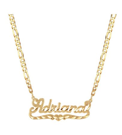 gold name chain