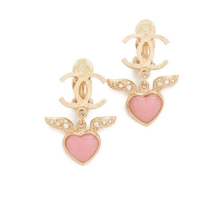 Chanel golden earrings