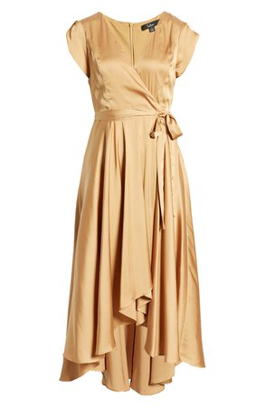Lulus Fallen For You Satin High/Low Dress | Nordstrom