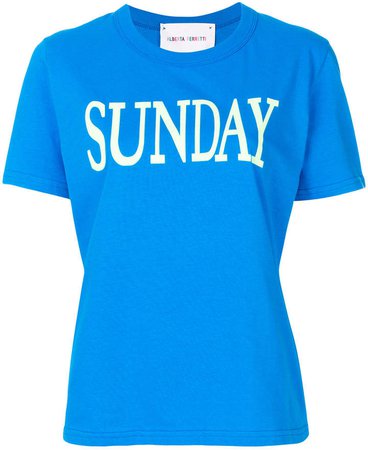 Sunday print T-shirt