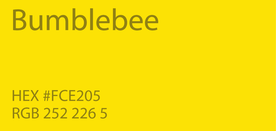 bumble bee color code - Google Search