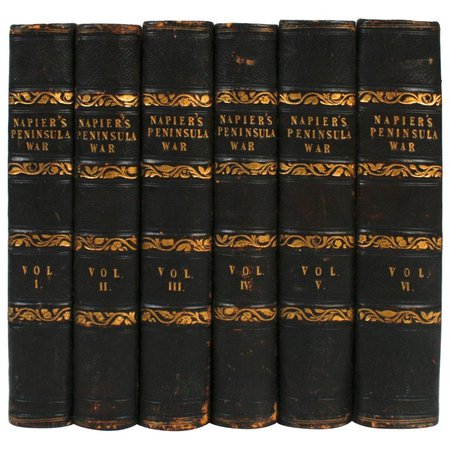 History of the War in the Peninsula by W.F.P. Napier with Lord Elgin Provenance For Sale at 1stdibs