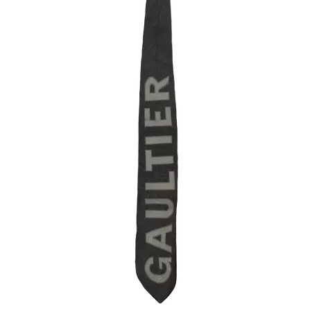 Jean Paul Gaultier 3-D Logo Tie 1990's – Vintagetts