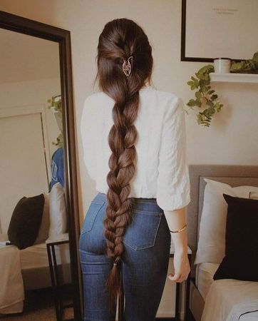 long braided hair