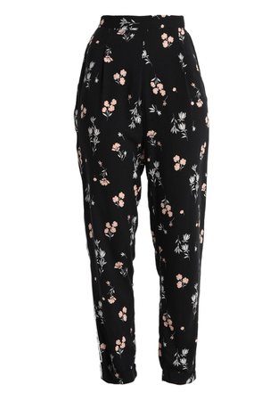 Dorothy Perkins SALLY SIDE STRIPE FLORAL - Trousers