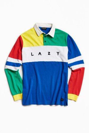 Urban Outfitters Lazy Oaf All Teams Rugby Shirt | LookMazing