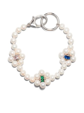 Hatton Labs Freshwater Pearl Embellished Bracelet - Farfetch