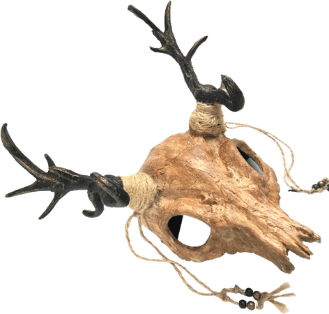 norse deer skull