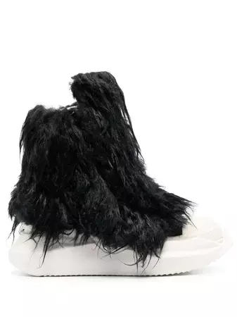 Rick Owens DRKSHDW faux-fur Boots