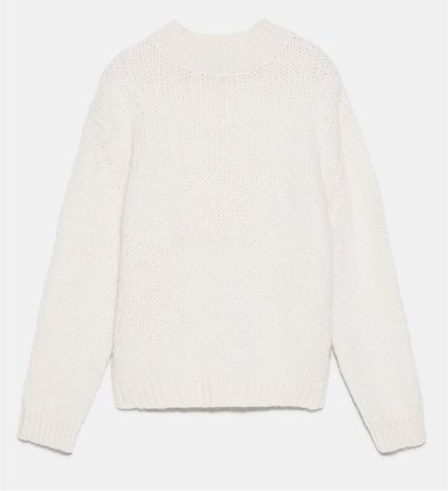 Zara cream sweater